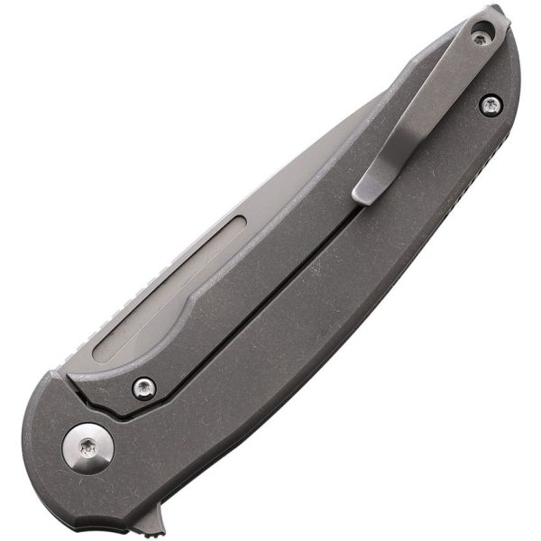 Ferrum Forge Stinger Framelock Folding Knife Titanium Carbon Fiber
