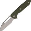 Ferrum Forge Prolix Linerlock Green G10 EDC Knife
