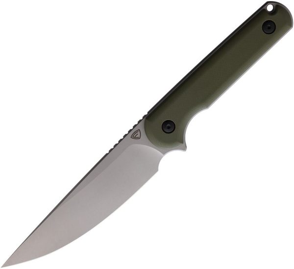Ferrum Forge Lackey XL Fixed Blade 9Cr18MoV OD Green