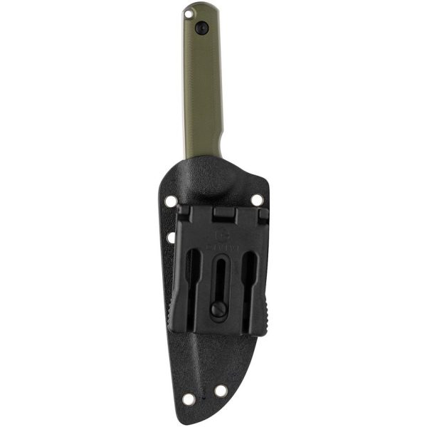 Ferrum Forge Lackey XL Fixed Blade 9Cr18MoV OD Green