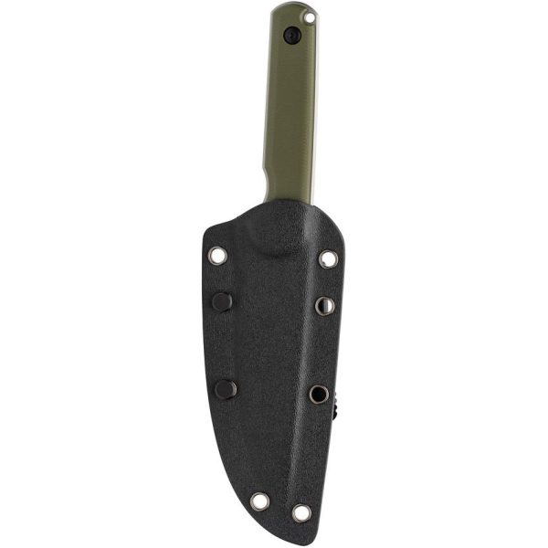 Ferrum Forge Lackey XL Fixed Blade 9Cr18MoV OD Green