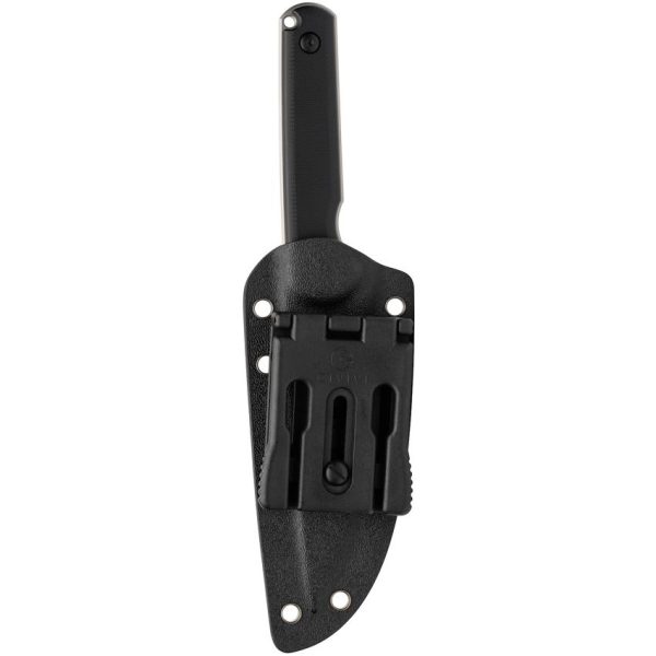 Ferrum Forge Lackey XL Fixed Blade D2 Black