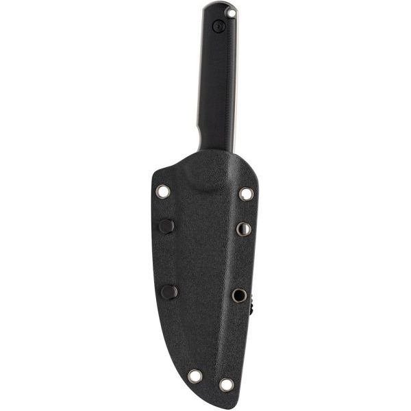 Ferrum Forge Lackey XL Fixed Blade D2 Black