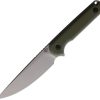 Ferrum Forge Lackey XL Fixed Blade D2 OD Green