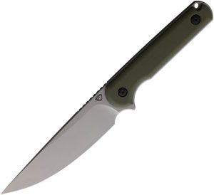 Ferrum Forge Lackey XL Fixed Blade D2 OD Green