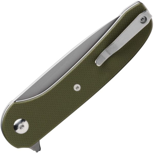 Ferrum Forge Gent 2.0 Linerlock Green Drop Point