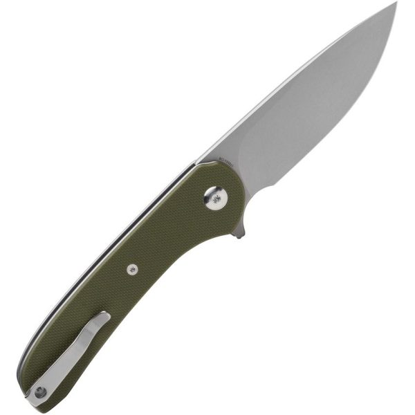 Ferrum Forge Gent 2.0 Linerlock Green Drop Point