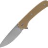 Ferrum Forge Gent 2.0 Linerlock Tan Drop Point