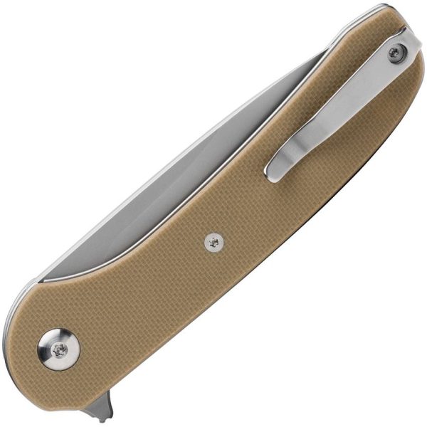 Ferrum Forge Gent 2.0 Linerlock Tan Drop Point