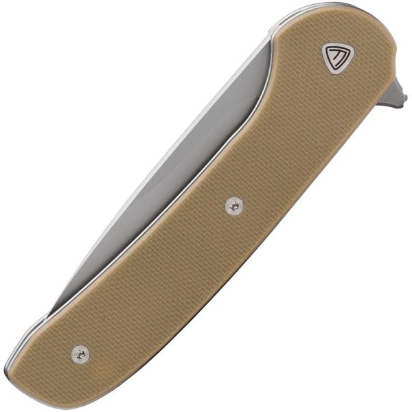 Ferrum Forge Gent 2.0 Linerlock Tan Drop Point
