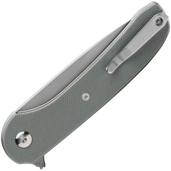 Ferrum Forge Gent 2.0 Linerlock Gray Drop Point