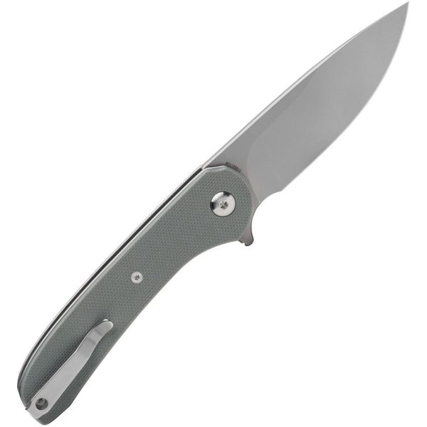 Ferrum Forge Gent 2.0 Linerlock Gray Drop Point
