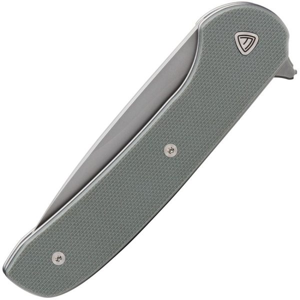 Ferrum Forge Gent 2.0 Linerlock Gray Drop Point