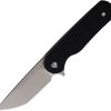 Ferrum Forge Zelex Linerlock Black G10 Tanto Knife