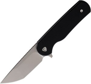 Ferrum Forge Zelex Linerlock Black G10 Tanto Knife