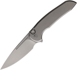 Ferrum Forge Stinger Button Lock Titanium Folding Knife