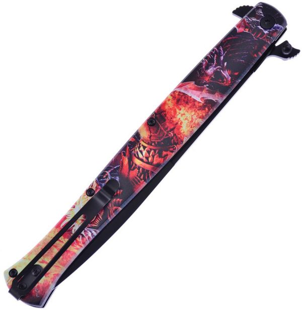 Frost Cutlery Dragon Linerlock A/O Multi Color