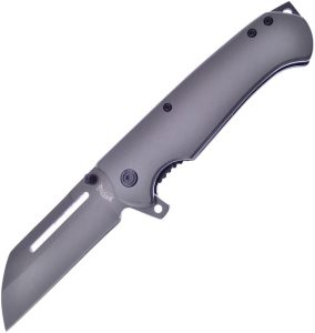Frost Cutlery Linerlock A/O Gray Titanium Coated