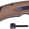 Frost Cutlery Firestarter Linerlock A/O Desert Tan