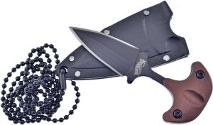 Frost Cutlery Neck Knife Coyote Brown Dagger