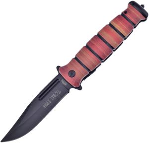 FFC99AF.jpg Frost Cutlery Armed Forces Linerlock A/O Brown