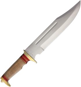 Fox-N-Hound Bowie Fixed Blade Knife 11.5" Stainless Pakkawood