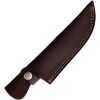 FH Knives Damascus Fixed Blade Bone Handle Full Tang