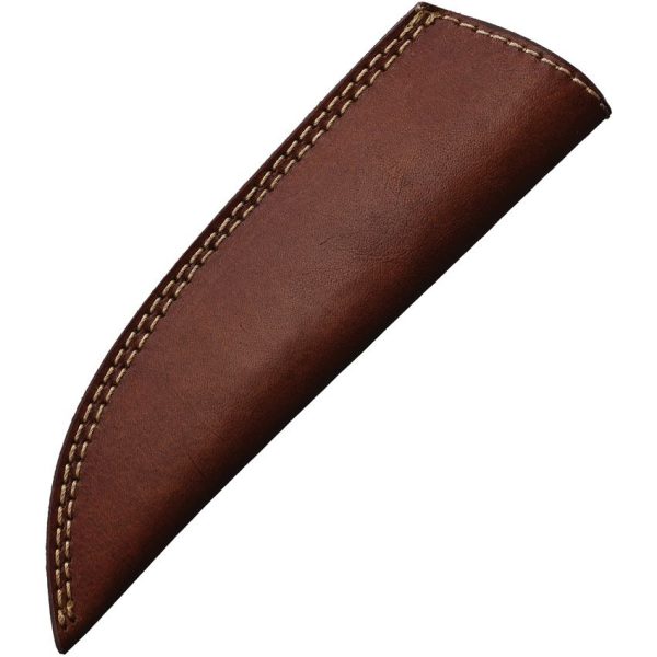 FH Knives Damascus Upswept Fixed Blade Micarta