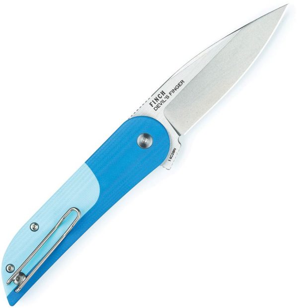 Devil's Finger Linerlock Blue