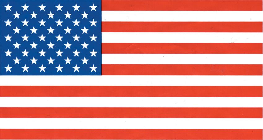Flags USA Flag 3' x 5' Polyester with Metal Grommets