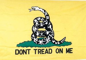 FLAG7063.jpg Flags Yellow Gadsden Don't Tread on Me 3 x 5