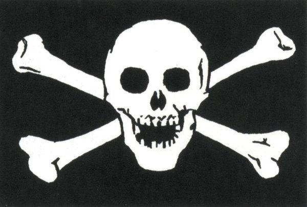 Flags Crossbones Skull Flag 3 x 5 Feet Polyester