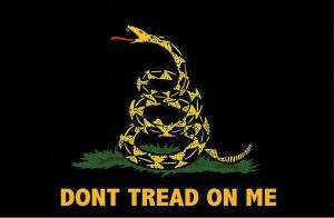 Flags Black Gadsden Flag 3x5 - Don't Tread On Me