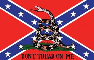 FLAG7256.jpg Flags Gadsden Rebel Flag 3x5 - Historical Design