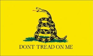 FLAG7286.jpg Flags Gadsden Flag 3x5 - Nylon Construction