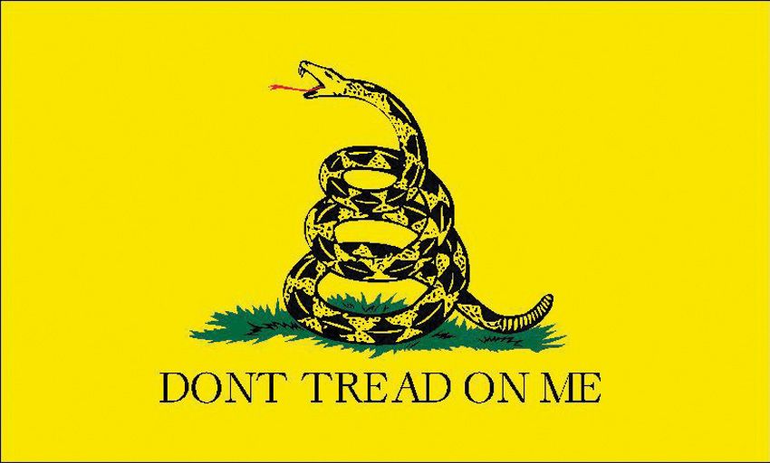 Flags Gadsden Flag 3' x 5' Nylon with Metal Grommets