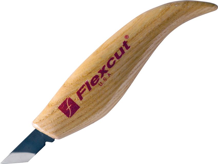 Flexcut Skew Knife 1" High Carbon Steel Blade Wood Carving