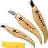 Flexcut 3 Piece Chip Carving Set High Carbon Steel Wood Carving