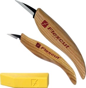 Flexcut Whittlers Knife Kit High Carbon Steel Wood Carving Tools