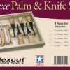 FLEXKN700_add_01.jpg Flexcut Deluxe Palm and Knife Set 9-Piece Carving Tool Kit
