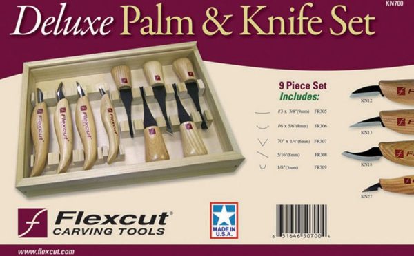 FLEXKN700_add_01.jpg Flexcut Deluxe Palm and Knife Set 9-Piece Carving Tool Kit