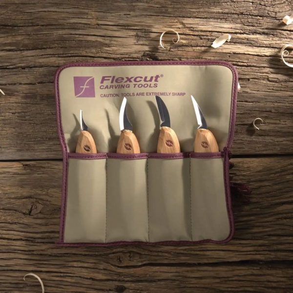 FLEXKNP100_add_02.jpg Flexcut 4 PC Carving Knife Set High Carbon Steel Ash Wood