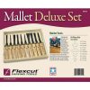 FLEXMC100_add_01.jpg Flexcut Ten Piece Deluxe Mallet Set Carbon Steel Wood Handle Carving