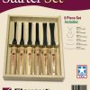 Flexcut Six Piece Mallet Starter Set High Carbon Steel Tools