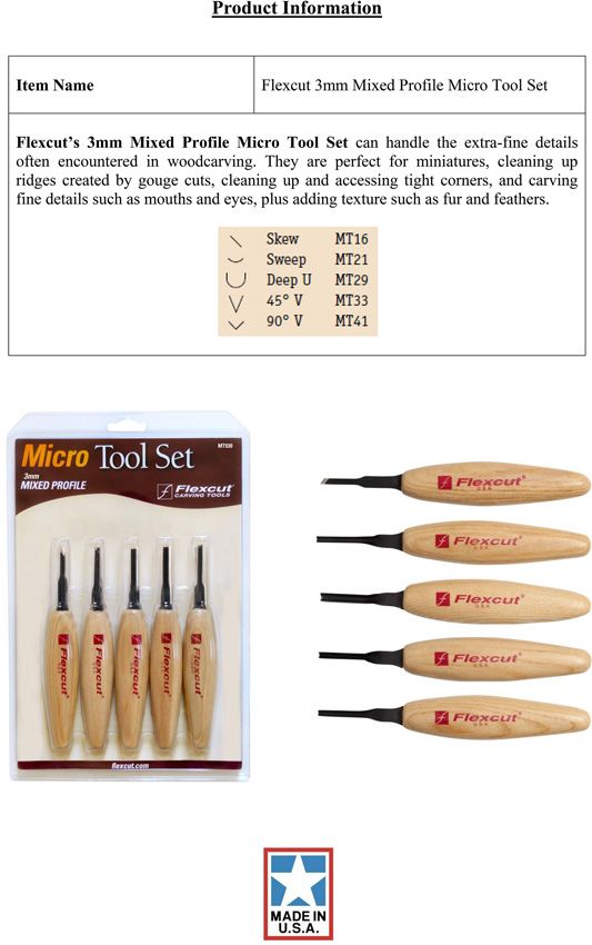 FLEXMT930_add_03.jpg Flexcut Mixed Profile Micro Tool Set 5pc Stainless Wood Handle