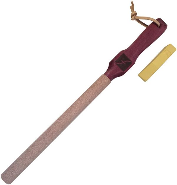 Flexcut Hook Strop Burgundy - 9 inches Round