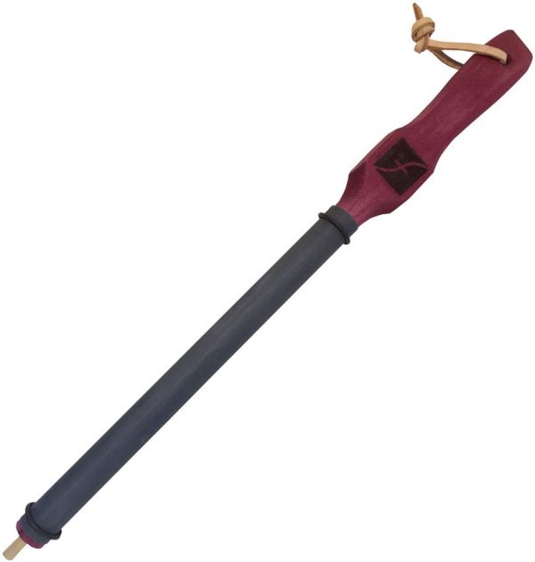 Flexcut Hook Hone 14.75" with Burgundy Handle and Abrasive Paper