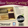 FLEXSK108_add_01.jpg Flexcut Deluxe Starter Carving Set 16 High Carbon Steel Knives