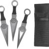 Falcon Throwing Knives 3-Set 6.5 inch Satin