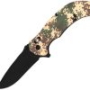 Falcon Crossbar Lock Camo A/O - 3.75 inch Blade